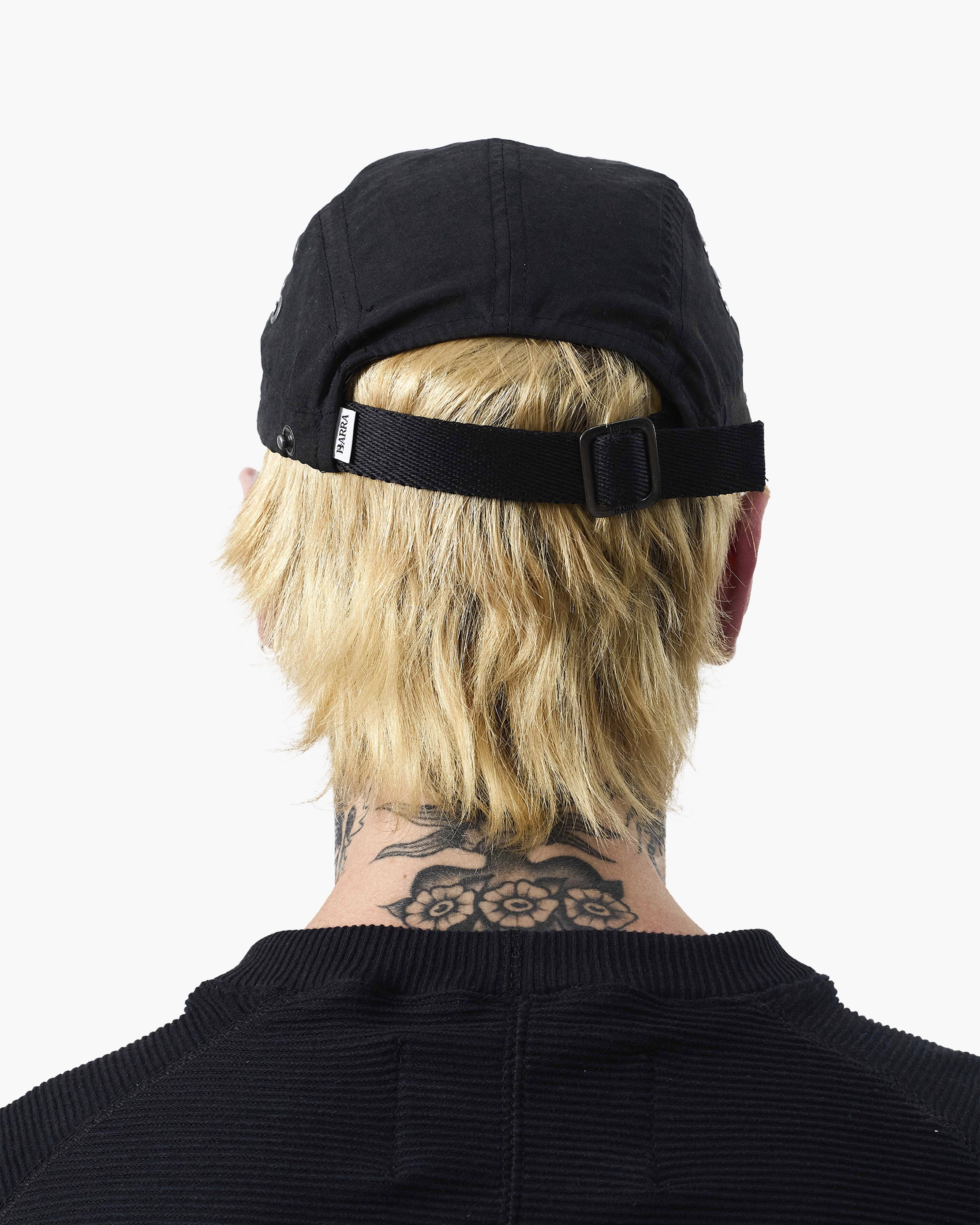 Boné Five Panel Preto