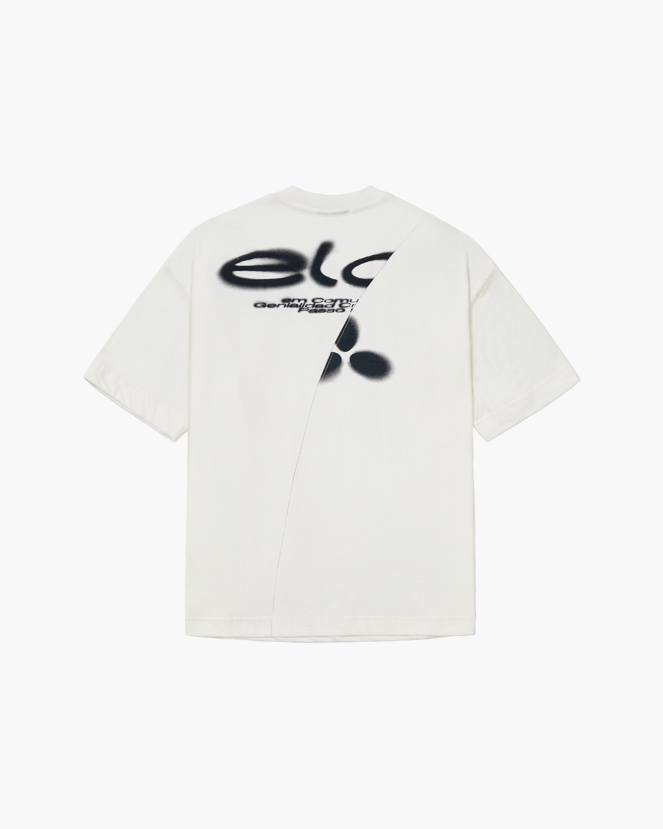 Camiseta "Half" Branca