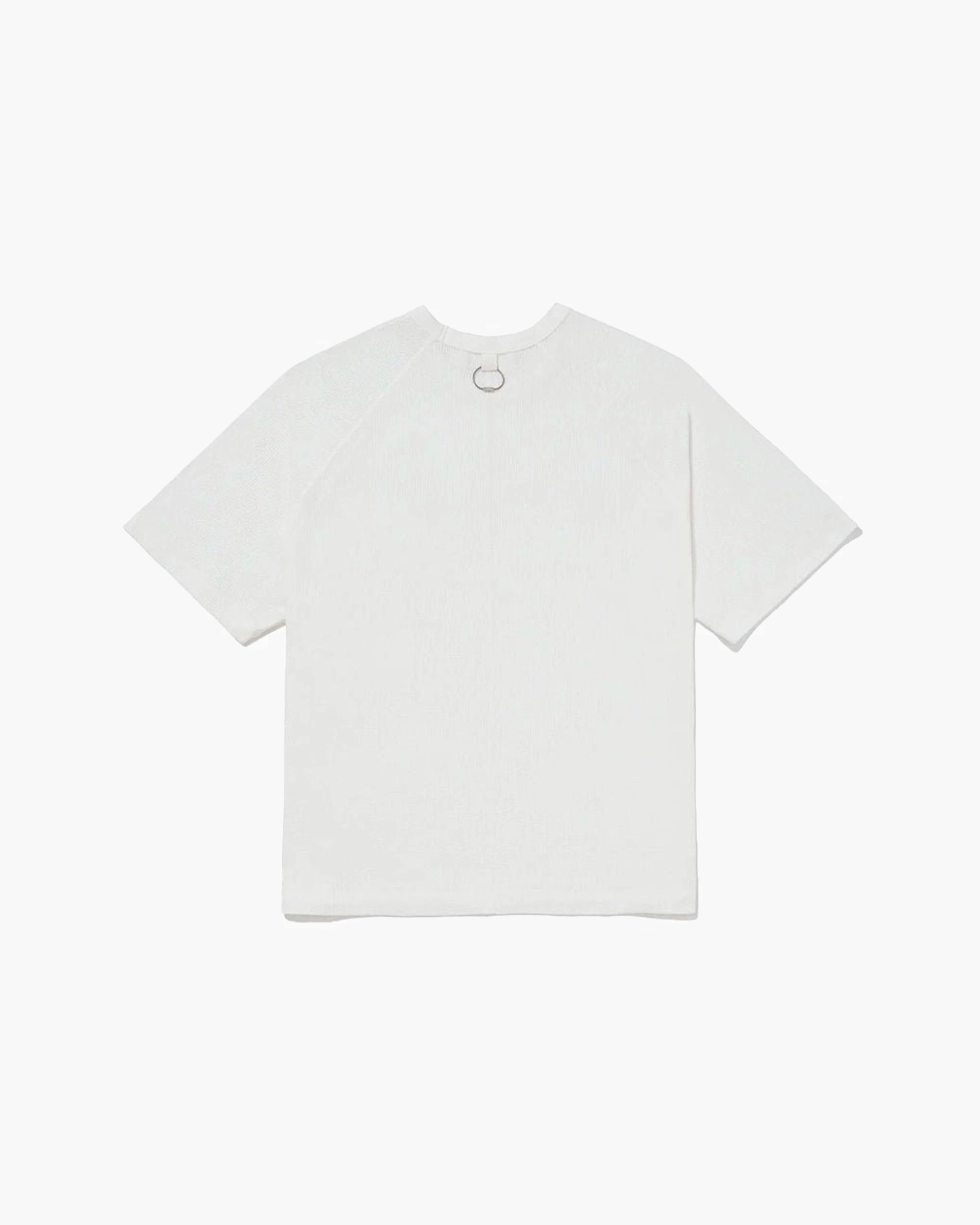 Camiseta “Waffle Knit" Branca