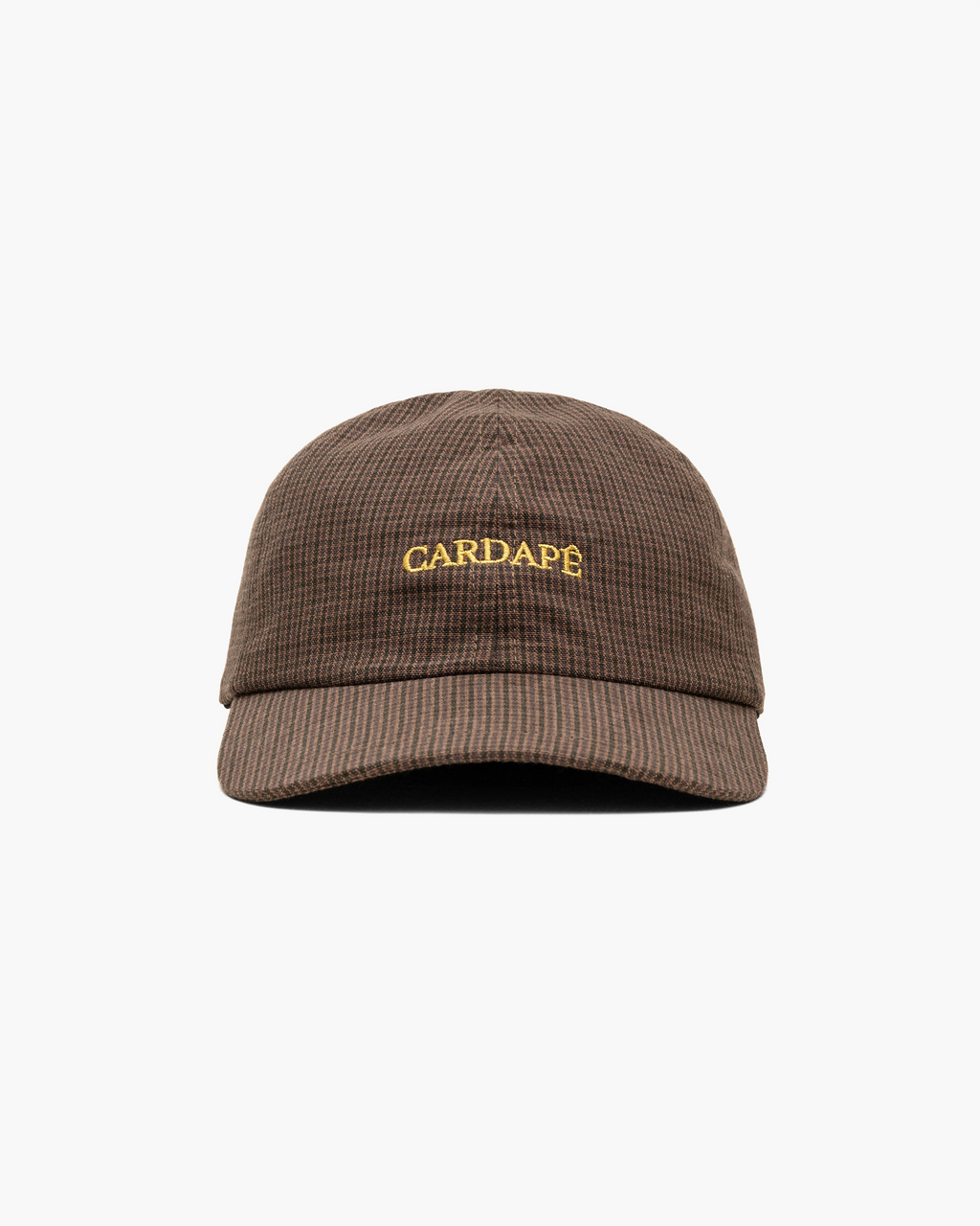 Boné Dad Hat "Xadrez" Marrom
