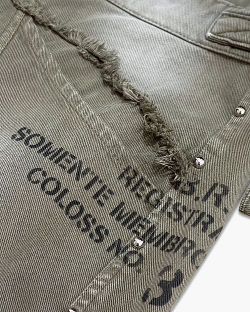 Bermuda "Surplus Stencil" Verde