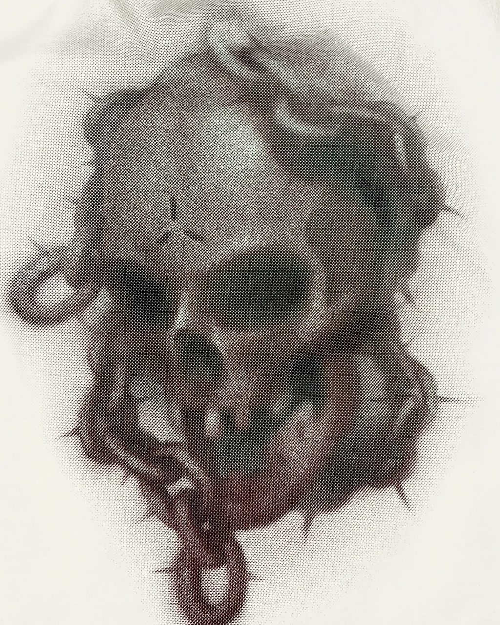 Camiseta "Skull" Branca